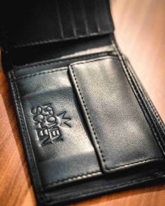 Kronenschein Geldtaschen Innenleben